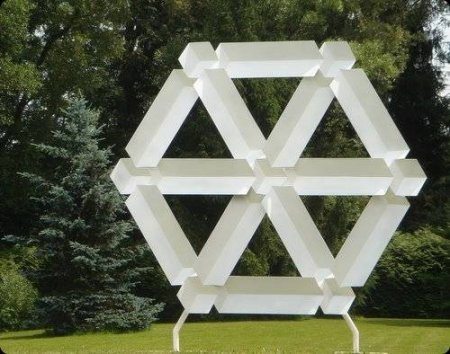 Реальные реализации оптических иллюзий (16 фото)