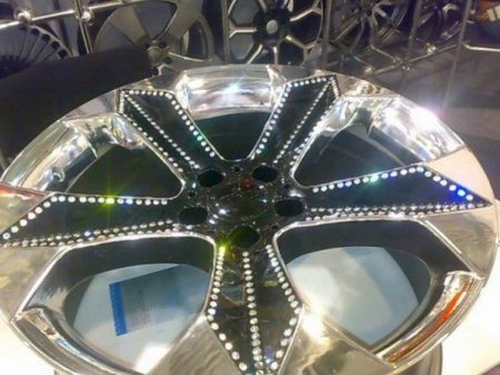 Тюнинг колесных дисков (23 фото)