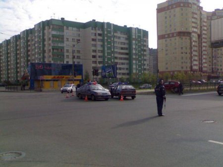 Удачная авария (7 фото)