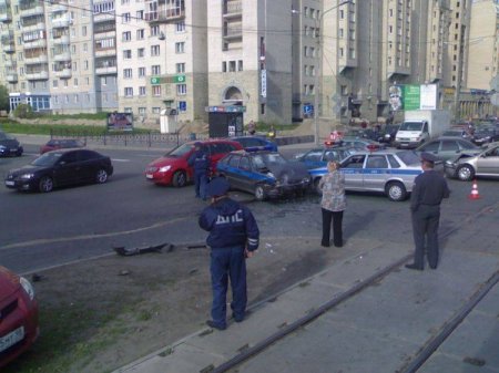 Удачная авария (7 фото)