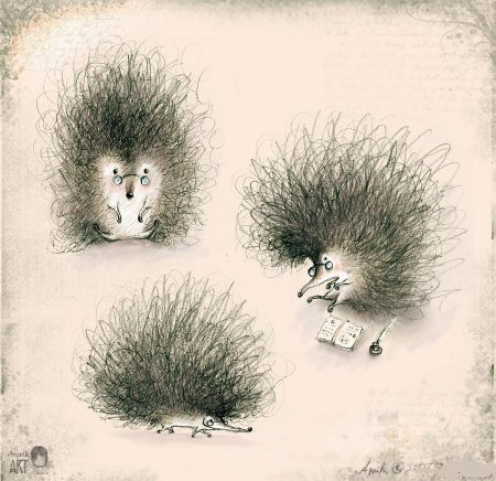 Необычные и красивые работы от грузинской художницы с ником Anuka