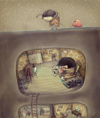 Необычные и красивые работы от грузинской художницы с ником Anuka