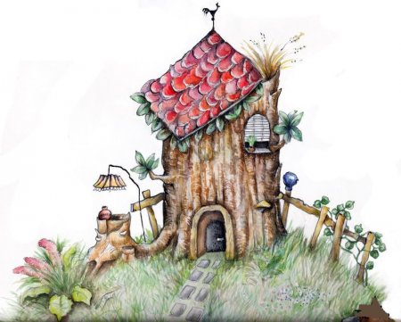 Необычные и красивые работы от грузинской художницы с ником Anuka