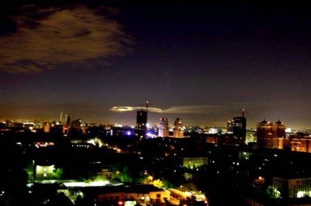 НЛО надо Москвой (14 фото)