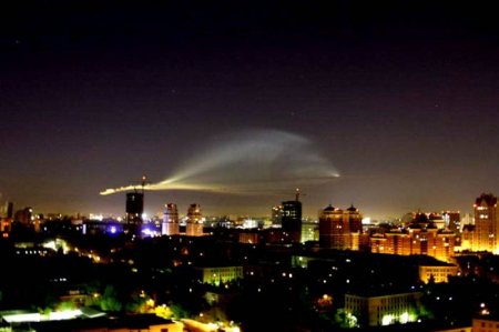 НЛО надо Москвой (14 фото)