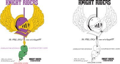 Визитные карточки банд Чикаго 70-80-х гг (12 фото)