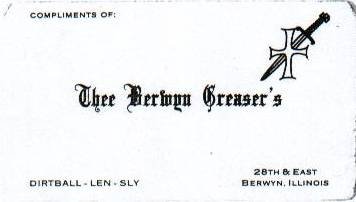 Визитные карточки банд Чикаго 70-80-х гг (12 фото)