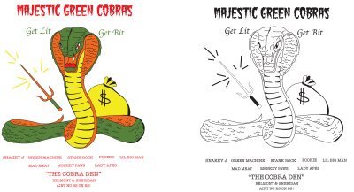 Визитные карточки банд Чикаго 70-80-х гг (12 фото)