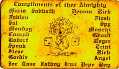 Визитные карточки банд Чикаго 70-80-х гг (12 фото)