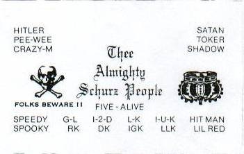 Визитные карточки банд Чикаго 70-80-х гг (12 фото)