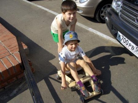 Тачка на подшипниках - Реинкарнация (12 фото)