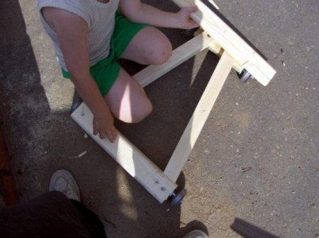 Тачка на подшипниках - Реинкарнация (12 фото)