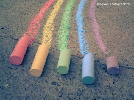 Цветные мелки