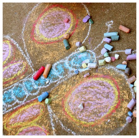 Цветные мелки