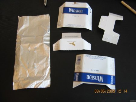 Истребитель из сигаретной пачки: Инструкция по сборке (11 фото)