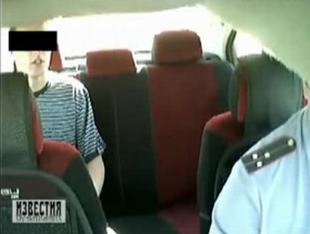 Водитель побил себя сам (фото + видео)