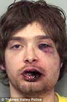 Грабитель - неудачник (5 фото)