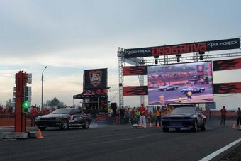 Всероссийский драг-рейсинг в Красноярске