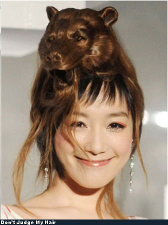 Удивительные прически (13 фото)