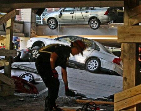 Авария в Атланте (10 фото)