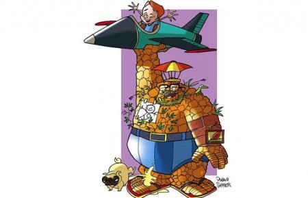 Что станет в старости со знаменитыми супергероями?