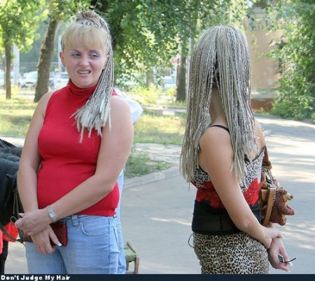 Удивительные прически (13 фото)