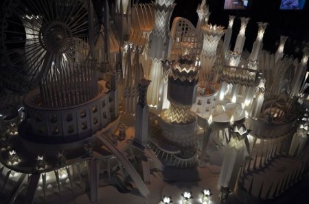 Японский домик из бумаги (9 фото)