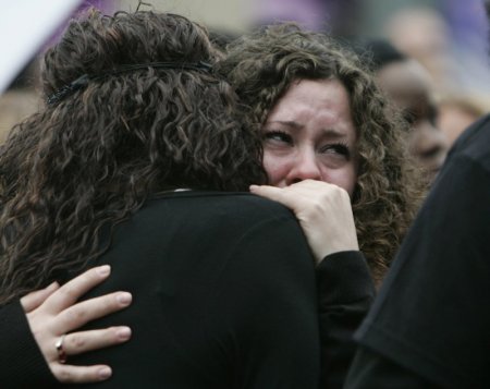 Прощание с Майклом Джексоном (20 фото)