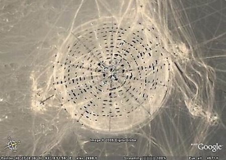 Необычные съемки ГуглМапс (50 фото)