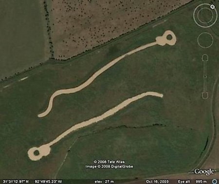 Необычные съемки ГуглМапс (50 фото)