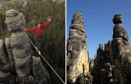 Канатоходец Хайнц Зак