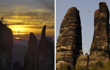 Канатоходец Хайнц Зак