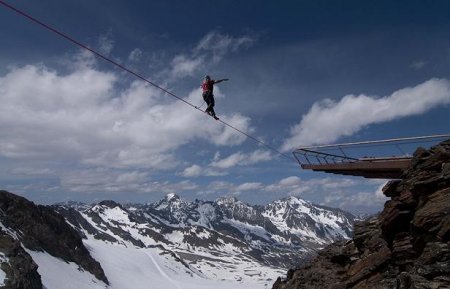 Канатоходец Хайнц Зак