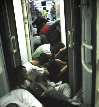 Китайский поезд (7 фото)