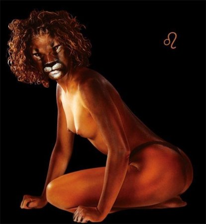 Зодиакальный боди-арт