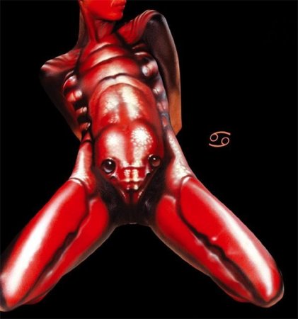 Зодиакальный боди-арт