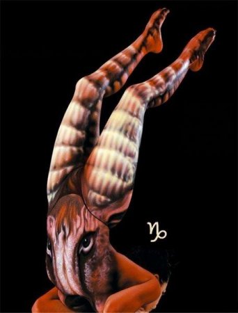 Зодиакальный боди-арт