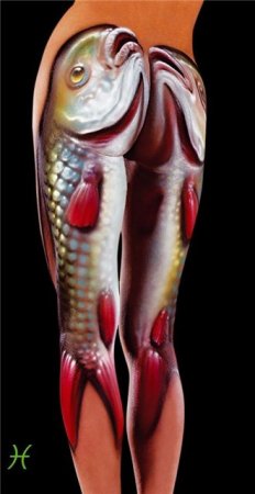 Зодиакальный боди-арт