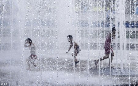 Жара в Китае (6 фото)