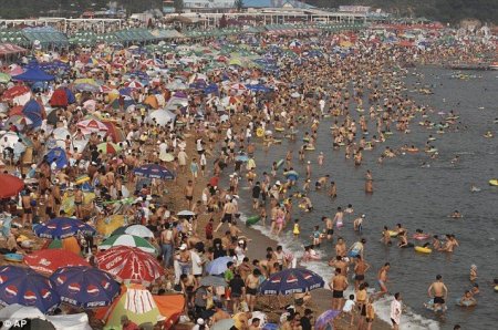 Жара в Китае (6 фото)