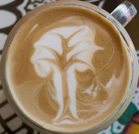 Рисунки на капучино