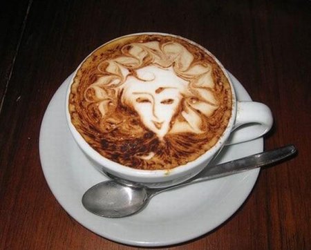 Рисунки на капучино