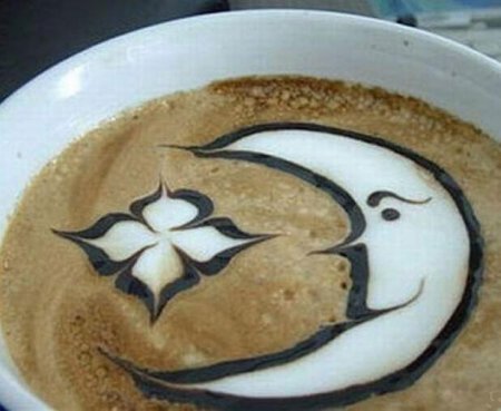 Рисунки на капучино