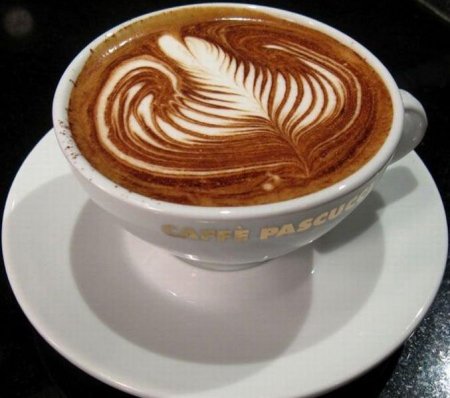 Рисунки на капучино