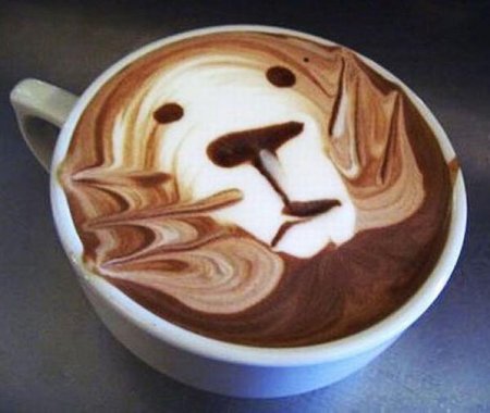 Рисунки на капучино
