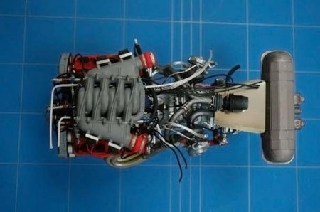 Точная копия Ferrari F40 в миниатюре (45 фото)