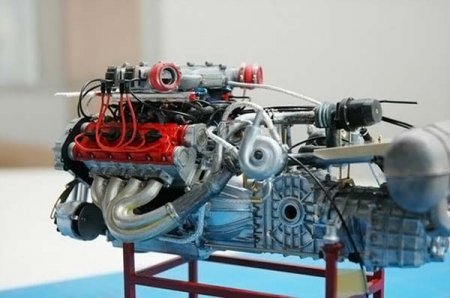 Точная копия Ferrari F40 в миниатюре (45 фото)