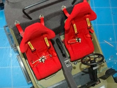 Точная копия Ferrari F40 в миниатюре (45 фото)