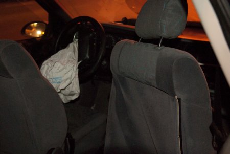 Пьяные ВДВшники протаранили вчера джип с семьёй (19 фото)