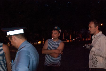 Пьяные ВДВшники протаранили вчера джип с семьёй (19 фото)